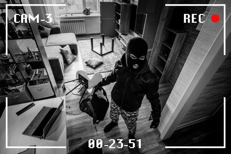 man-black-mask-is-trying-rob-house-there-is-recording-outdoor-video-surveillance-camera-robbery-private-house-criminal-concept-black-white-camera-recording-effect