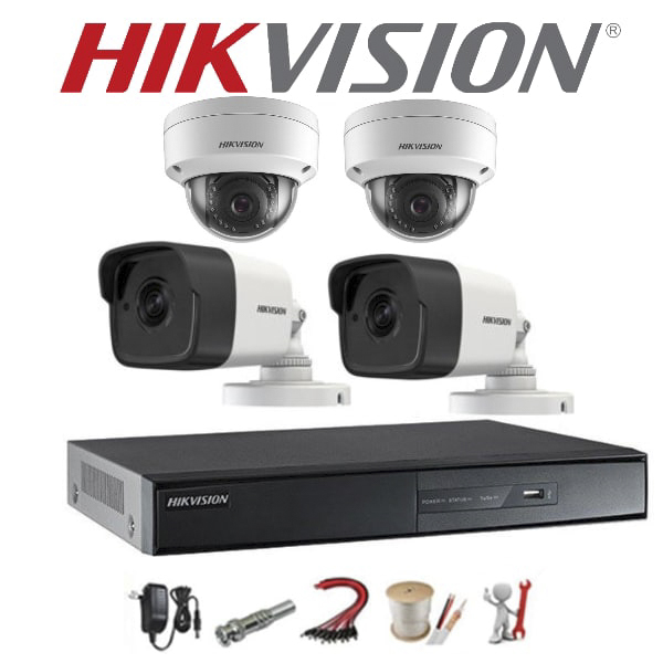 Bảng giá bộ camera Hikvision 1.0MP và 2.0MP chi tiết