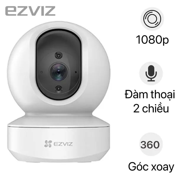 Camera 360 độ Ezviz TY1 1080P không dây đàm thoại 2 chiều dễ dàng