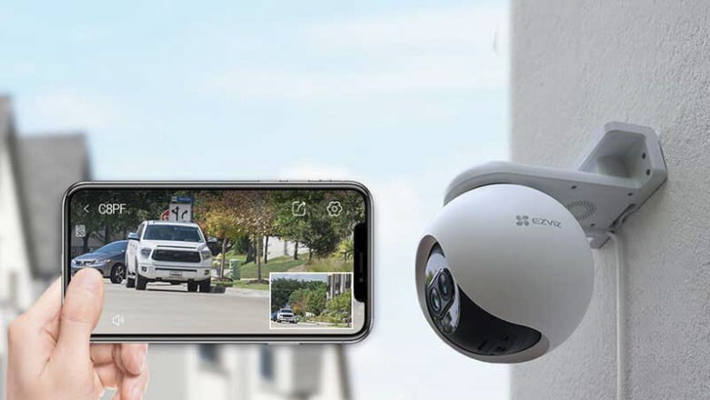 Camera Ezviz ngoài trời giúp theo dõi an ninh trở nên đơn giản dễ dàng hơn rất nhiều