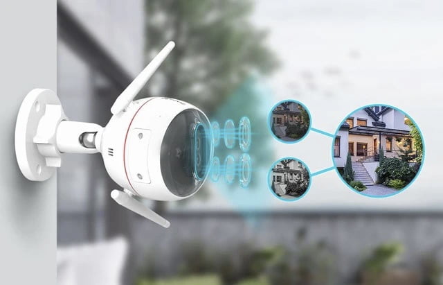 Camera Ezviz ngoài trời là thiết bị giám sát an ninh chuyên dụng cho khu vực ngoại thất
