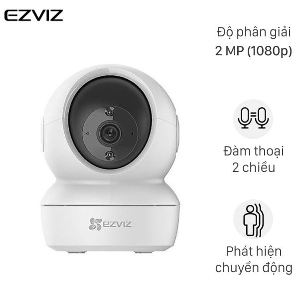 Camera IP 360 Độ 1080P Ezviz C6N có tích hợp đèn hồng ngoại quan sát ban đêm
