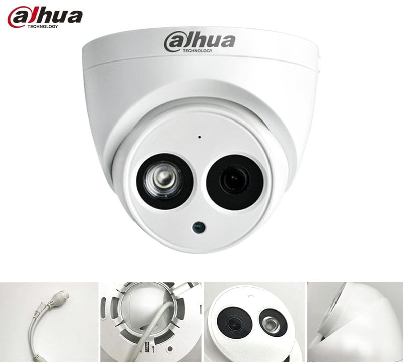 Camera IP Dahua thiết kế chống nước - bụi IP66 - 67, chống chịu từ -40 ~ 60 độ C