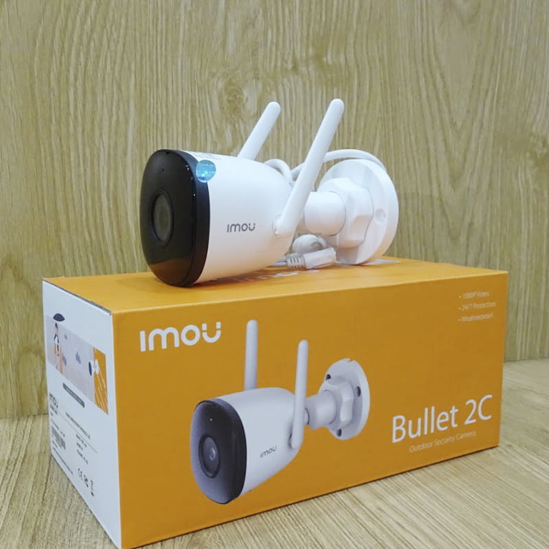 Camera Imou Bullet lại là dòng camera cố định có thiết kế đơn giản, gọn nhẹ