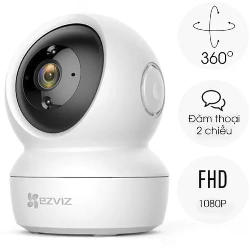 Camera xoay 360 độ Ezviz TY2 1080P trong nhà có tính năng cảnh báo xâm nhập