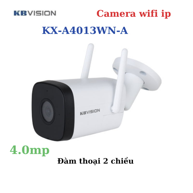 Dòng sản phẩm Camera IP Kbvision tích hợp sẵn micro và loa đàm thoại 2 chiều