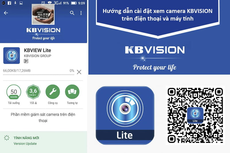 KBVIEW Lite là phần mềm xem camera được đánh giá cao