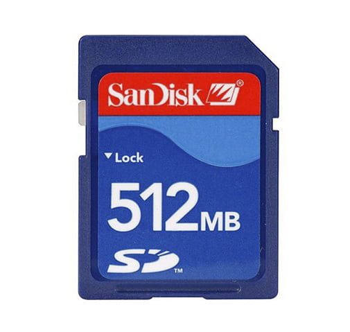Thẻ nhớ SD là loại thẻ nhớ camera thông dụng nhất với dung lượng từ 128MB đến 2GB