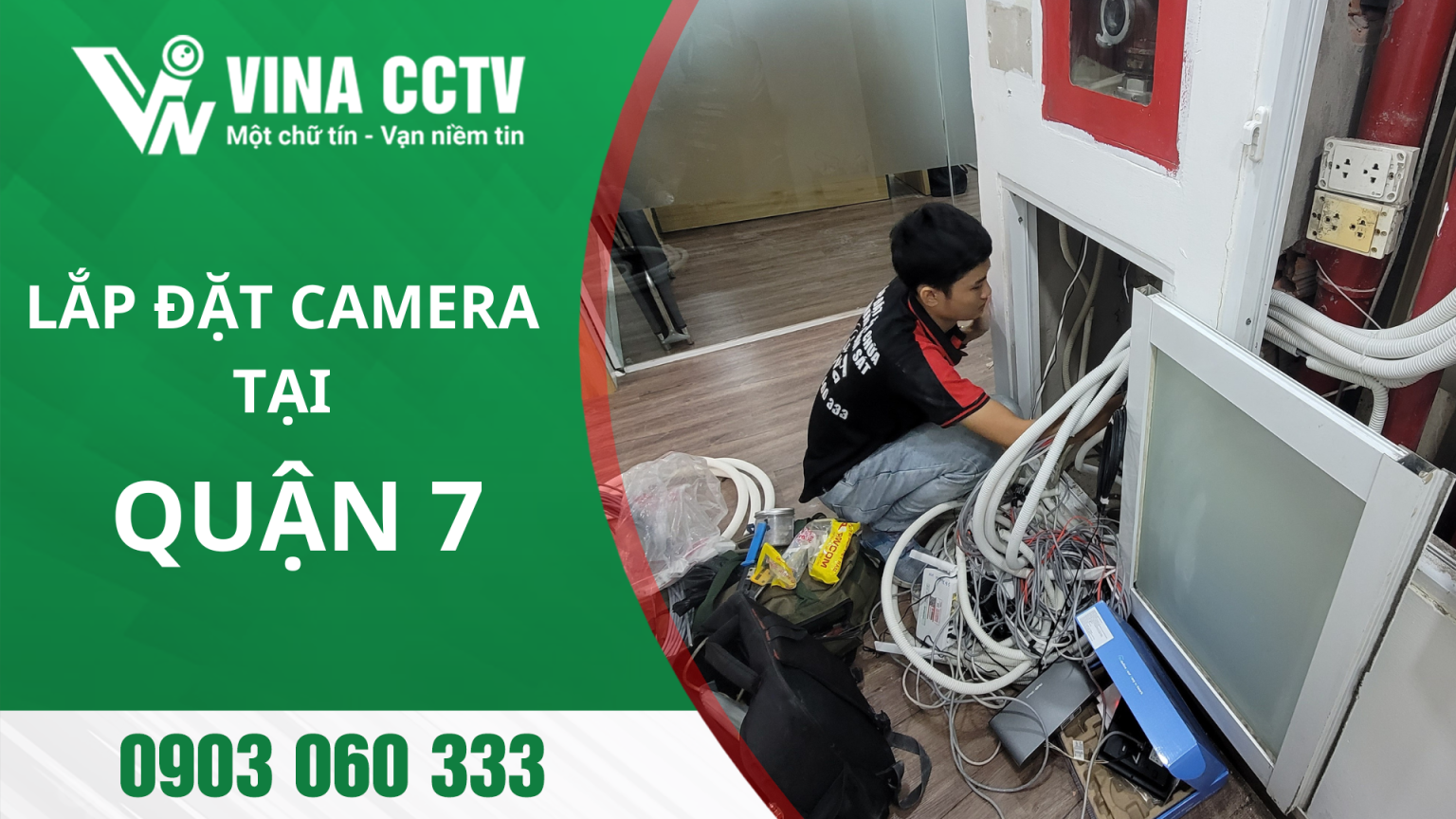 Dịch vụ lắp đặt camera tại Quận 7, bảo hành trọn gói từ AZ
